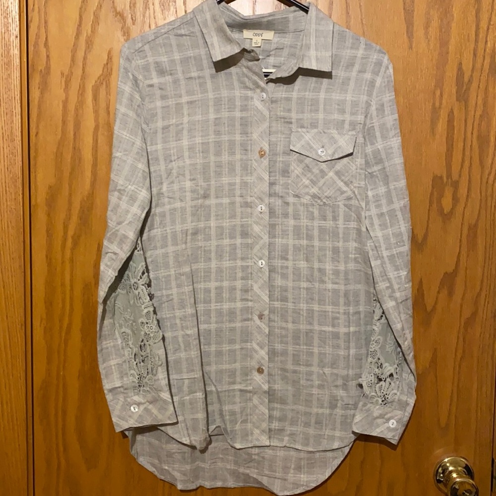 Cute button up long sleeve